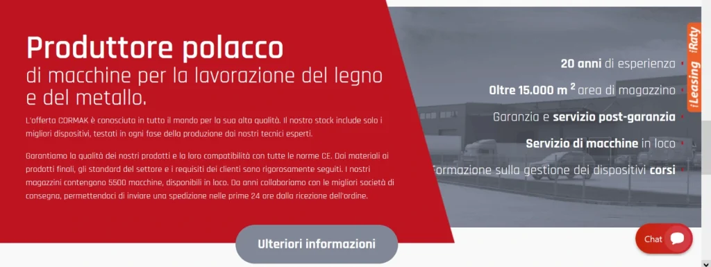 esempio di un sito web localizzato male in italiano, senza aver verificato la traduzione