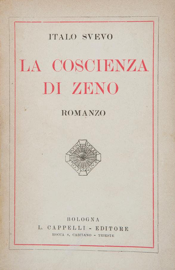 okładka pierwszego wydania książki La coscienza di Zeno z 1923 r.