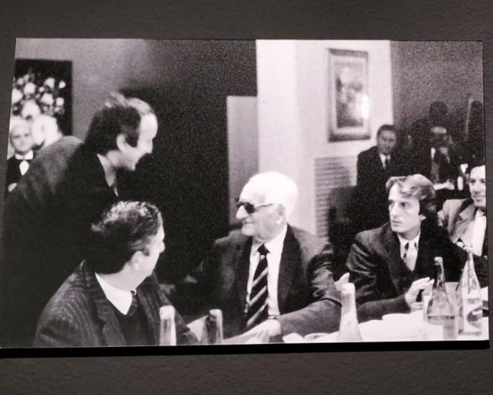 Archiwalna fotografia Emilio Bombassei, założyciela Brembo i współtwórcy nowoczesnych hamulców tarczowych